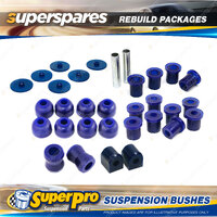 Rear SuperPro Suspenison Bush Kit for Holden HQ HJ HX HZ Ute Panel Van 1 Tonner