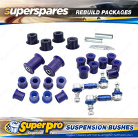 Rear SuperPro Suspenison Bush Kit for Holden Rodeo TFR 2WD TFS 4WD 02/88-02/03