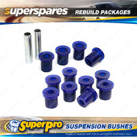 Rear SuperPro Suspenison Bush Kit for Holden WB Ute & Panel Van 80-1985