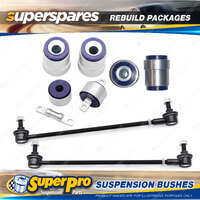 Rear SuperPro Suspenison Bush Kit for Mitsubishi ASX XA GA2W GA6W 10-on