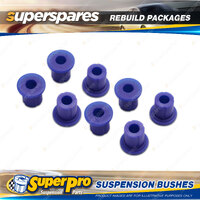 Rear SuperPro Suspenison Bush Kit for Mitsubishi Express SA SB SC SD 2WD 81-86