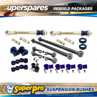 Rear SuperPro Suspenison Bush Kit for Nissan Patrol Y60 GQ Wagon 89-1997