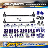 Rear SuperPro Suspenison Bush Kit for Nissan Skyline V35 RWD AWD 2001-on