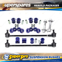 Rear Superpro Suspenison Bush Kit for Toyota Kluger GSU40R GSU50R 07-13