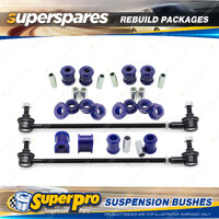 Rear Superpro Suspenison Bush Kit for Toyota Kluger GSU50R GSU55R 13-21