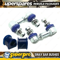 Front SuperPro Sway Bar Rebuild Kit for Mitsubishi Pajero NM NP 2000-2006