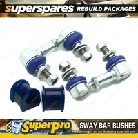 Front SuperPro Sway Bar Rebuild Kit for Mitsubishi Pajero NS NT NW 2006-on