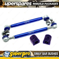 Front SuperPro Sway Bar Rebuild Kit for Ford Focus MK3 LW LZ 2012-on