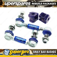 Front SuperPro Sway Bar Rebuild Kit for Toyota Fj Cruiser GJS10 2006-02009