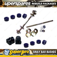 Front SuperPro Sway Bar Rebuild Kit for Holden Statesman VQ VR VS 90-99