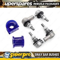 Front SuperPro Sway Bar Rebuild Kit for Subaru Impreza WRX incl STi 07-14