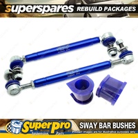 Front SuperPro Sway Bar Rebuild Kit for Mitsubishi Lancer CJ CY 2007-on