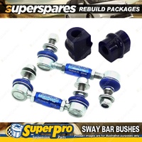 Rear SuperPro Sway Bar Rebuild Kit for Nissan X-Trail T30 2002-2007