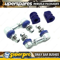 Rear SuperPro Sway Bar Rebuild Kit for Nissan Patrol Y62 2010-on Premium Quality