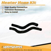 Heater Hose Set for Daewoo Leganza 2.2L 16V DOHC MPFI T22SE 1999-2004