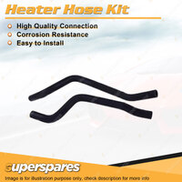 Heater Hose Set for Daewoo Nubira J100 J150 2.0L DOHC MPFI X20SE 1997-2003