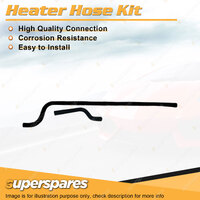 Superspares Heater Hose Set for Datsun 120Y 1.2L OHV Carb A12S 1974-1979