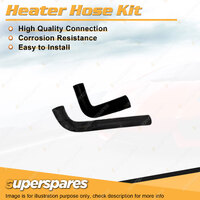 Heater Hose Set for Holden HX HX 5.0L V8 16V OHV Carb 308ci 1976-1977