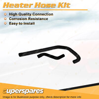 Heater Hose Set for Holden Gemini TC TX 1.6L SOHC Carb G161Z without A/C