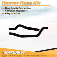 Superspares Heater Hose Set for Mazda 323 BJ 1.6L 16V DOHC MPFI ZM 1998-2002