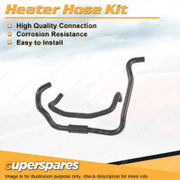 Heater Hose Set for Mitsubishi Triton KA5 ML MN 2.4L 16V SOHC MPFI 4G64