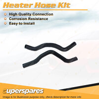 Heater Hose Set for Mitsubishi Lancer CH 2.4L 16V SOHC MPFI 4G69 2005-2007