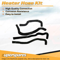 Heater Hose Set for Nissan Patrol GU 4.5L 12V SOHC MPFI TB45E 1997-2001