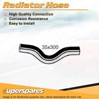 1 x Upper Radiator Hose 35 x 300mm for Mazda 121 VC MA 1.8L 2.0L 8V 1976-1980