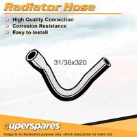 Lower Radiator Hose 31/36 x 320mm for Holden Gemini TC TD TE TG TX 1.6L 75-85