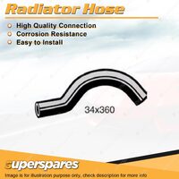 Upper Radiator Hose 34 x 360mm for Mitsubishi Scorpion Sigma GE GH GJ GK GL GN