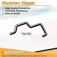 Superspares Heater Hose 19 x 700mm for Holden Jackaroo G200Z 1.9L 4 cyl SOHC 8V