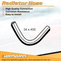 Lower Radiator Hose 34 x 450mm for Mitsubishi Scorpion GJ GK L200 Express MA MB