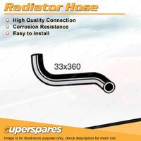 1 x Lower Radiator Hose 33mm x 360mm for Toyota Hiace RH16 RH20 RH32 1.6L 2.0L