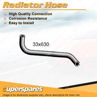 1 x Lower Radiator Hose 33mm x 630mm for Mitsubishi Magna TM 2.6L 4 cyl SOHC