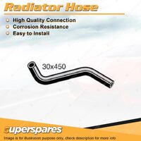 Lower Radiator Hose 30 x 450mm for Toyota Corolla AE71 1.6L 4 cyl SOHC 8V 83-85