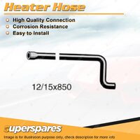 Heater Hose 12/15 x 850mm for Nissan 120Y B210 Van A12 1.2L 1975-1978 Outlet