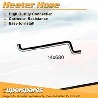 1 x Heater Hose 14mm x 680mm for HSV Commodore VN 3.8L V8 OHV 12V 710mm 88-91