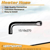 1 x Heater Hose 15/19mm x 270mm for Ford Falcon XF 4.1L 6 cyl 02/1988-12/1990