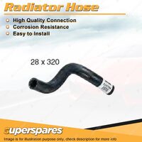 Upper Radiator Hose 28mm x 320mm for Ford Laser KF TX3 KH KJ 1.6L 1.8L 4 cyl