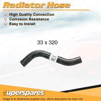 Upper Radiator Hose 33 x 320mm for Mitsubishi Verada KR KS Magna Sigma Diamante