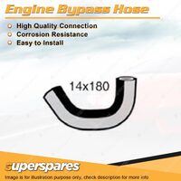 Engine Bypass Hose 14mm x 180mm for Toyota Landcruiser FJ 70R 73R 75 75R 80R