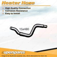 Superspares Heater Hose 15 x 480mm for Ford Telstar AX AY FS 2.0L 4 cyl DOHC 16V