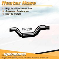 Superspares Heater Hose 15 x 320mm for Ford Telstar AX AY FS 2.0L 4 cyl DOHC 16V