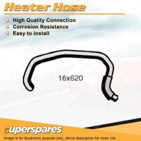 Superspares Heater Hose 16 x 620mm for Toyota Camry VDV10 3.0L V6 DOHC Outlet