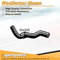 Lower Radiator Hose 34mm x 400mm for Toyota Landcruiser FZJ75R FZJ78R FZJ79R