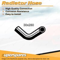 Upper Radiator Hose 30 x 280mm for Daihatsu Charade G102 1.0L 1.3L 1988-1993