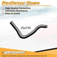 Lower Radiator Hose 25 x 745mm for Honda Civic EG4 1.5L 4 cyl SOHC 16V 93-95