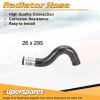 1 x Upper Radiator Hose 26 x 295mm for Suzuki Vitara SE416 SZ416 Escudo TA01W