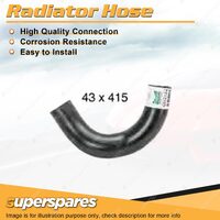 Lower Radiator Hose 43 x 415mm for Ford Falcon EF EL XH Fairlane NF NL LTD DF DL