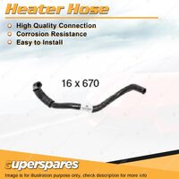 Heater Hose 16 x 670mm for Toyota Camry MCV20R Avalon MCX10R 3.0L 97-06 Inlet